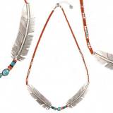 Gas Bijoux Collier Indian Spirit Argent
