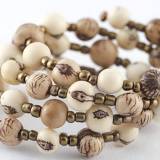 Bijoux Nodova Ivoire Vegetal Collection Lilia Bracelet Bijoux Nodova Ivoire Vegetal Collection Lilia Bracelet