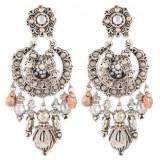 Gas Bijoux Boucles Oreilles Aicha petit modele Argent Strass Swarovski Gas Bijoux Boucles Oreilles Aicha petit modele Argent Strass Swarovski