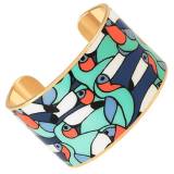 Bangle Up Bracelet Manchette Jangala Bleu Pool Bangle Up Bracelet Manchette Jangala Bleu Pool