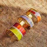 Bangle Up Collection Aqua Manchette Bracelet Jonc Bangle Up Collection Aqua Manchette Bracelet Jonc