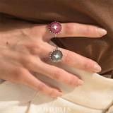 Bijoux Fantaisie Enomis Bagues Argent
