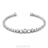 Bijoux Fantaisie Enomis Jonc Argent 925 Perle