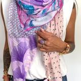 Foulards oversize multicolores Hypnochic Foulards oversize multicolores Hypnochic