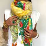 Foulards oversize multicolores Hypnochic Foulards oversize multicolores Hypnochic
