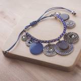 Franck Herval Hiver 2016 Collection Alysson Bracelet Macrame Multi Disques
