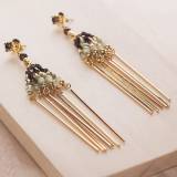 Franck Herval Hiver 2016 Collection Angie Boucles Oreilles 7 Longues Tiges