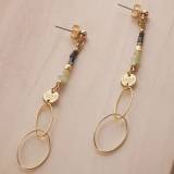 Franck Herval Hiver 2016 Collection Angie Longues Boucles Oreilles 2 Anneaux