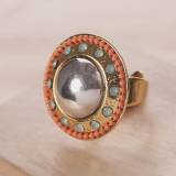 Franck Herval Hiver 2016 Collection Ondine Bague Cabochon Argent