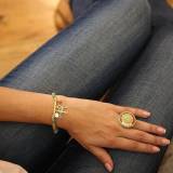 Franck Herval Hiver 2016 Collection Ondine Grosse Bague Cabochon Jade