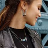 Franck Herval Collection Wina Boucles Oreilles et Colliers Agate Noire Howlite Laiton Perle de Rocaille Perle de Verre Franck Herval Collection Wina Boucles Oreilles et Colliers Agate Noire Howlite Laiton Perle de Rocaille Perle de Verre