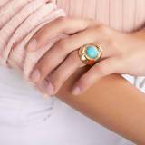 Franck Herval Collection Dinka Bague Ovale
