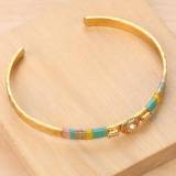Franck Herval Collection Mia Bracelet Rigide Fils Tisses