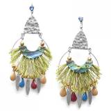 Franck Herval Collection Abby Grandes Boucles Oreilles Gitane