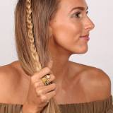 Franck Herval Collection Giulia Bague Torsadee Nacre