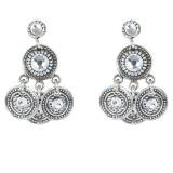 Gas Bijoux 2017 Boucles Oreilles Arlequin Argent