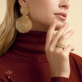 Gas Bijoux Boucles Oreilles Onde Gourmette Or Gas Bijoux Boucles Oreilles Onde Gourmette Or