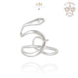 Gas Bijoux Collection Anniversaire Bague Serpent Alya Argent Serti Diamant Gas Bijoux Collection Anniversaire Bague Serpent Alya Argent Serti Diamant