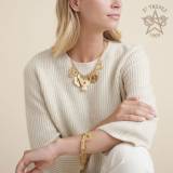 Gas Bijoux Collection Anniversaire Collier et Bracelet Santa Fe Or Gas Bijoux Collection Anniversaire Collier et Bracelet Santa Fe Or