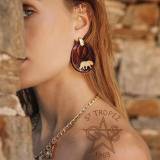 Gas Bijoux Collection Anniversaire Tigre Boucles Oreilles Or Acetate Gas Bijoux Collection Anniversaire Tigre Boucles Oreilles Or Acetate