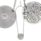 Gas Bijoux Collier Diva Strass grand Modele