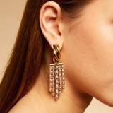 Collection Riviera Boucles Oreilles Riviera Or Zircones Gas Bijoux