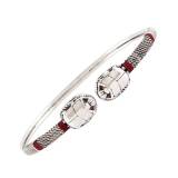 Gas Bijoux Collection Homme Bracelet Duality Scaramouche grand modele Argent Talisman
