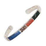 Gas Bijoux Collection Homme Bracelet Swimming Argent