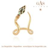 Gas Bijoux Bague Naja Email Or Gas Bijoux Bague Naja Email Or