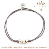Gas Bijoux Bracelet Cailloux Argent Gas Bijoux Bracelet Cailloux Argent