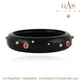 Gas Bijoux Bracelet Nae Acetate Or Noir Gas Bijoux Bracelet Nae Acetate Or Noir