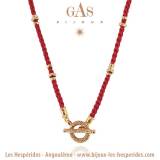 Gas Bijoux Collier Marquise petit modele Or Gas Bijoux Collier Marquise petit modele Or