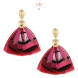 Collection Bermudes Boucles Oreilles Or Gas Bijoux