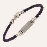 Bracelet Sea Vilebrequin Noir et Argent Gas Bijoux Homme Bracelet Sea Vilebrequin Noir et Argent Gas Bijoux Homme