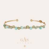 Gas Bijoux Bracelet Calliope Jonc Or