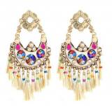 Gas Bijoux Boucles Oreilles Eventail petit modele Or Gas Bijoux Boucles Oreilles Eventail petit modele Or