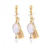 Gas Bijoux Boucles Oreilles Serti Pondichery petit modele Or Gas Bijoux Boucles Oreilles Serti Pondichery petit modele Or