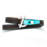 Hector et Virgile Bracelet Double Crossed Atoll
