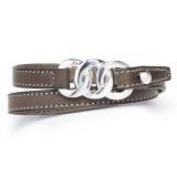 Hector et Virgile Bracelet Double Gum Taupe