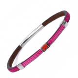 Hector et Virgile Bracelet Simple Colibri Fuchsia