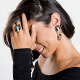 Les Hesperides Bijoux Taratata Clips et Bague Charme
