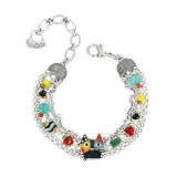 Taratata Automne Hiver 2016 Bracelet Andy Argent Multi Taratata Automne Hiver 2016 Bracelet Andy Argent Multi