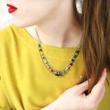 Taratata Automne Hiver 2016 Collier Andy Argent Multi Taratata Automne Hiver 2016 Collier Andy Argent Multi