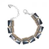 Taratata Automne Hiver 2016 Bracelet Audrey Argent Bleu Taratata Automne Hiver 2016 Bracelet Audrey Argent Bleu