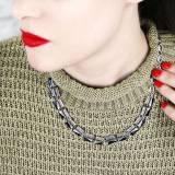 Taratata Automne Hiver 2016 Collier Audrey Argent Bleu Taratata Automne Hiver 2016 Collier Audrey Argent Bleu