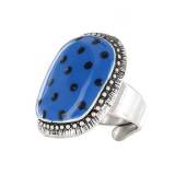 Taratata Automne Hiver 2016 Bague Australia Argent Bleu Taratata Automne Hiver 2016 Bague Australia Argent Bleu