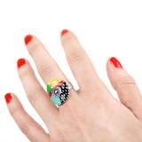 Taratata Automne Hiver 2016 Bague Australia Argent Multi Taratata Automne Hiver 2016 Bague Australia Argent Multi