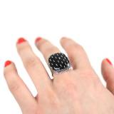 Taratata Automne Hiver 2016 Bague Australia Argent Noir Taratata Automne Hiver 2016 Bague Australia Argent Noir