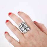 Taratata Automne Hiver 2016 Bague Metallos Argent Taratata Automne Hiver 2016 Bague Metallos Argent