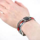 Taratata Automne Hiver 2016 Bracelet Panam Argent Multi Taratata Automne Hiver 2016 Bracelet Panam Argent Multi
